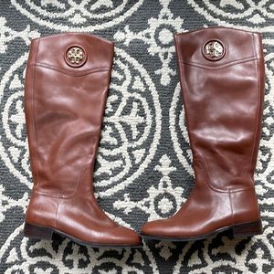 Tory Burch Riding Boots EUC
